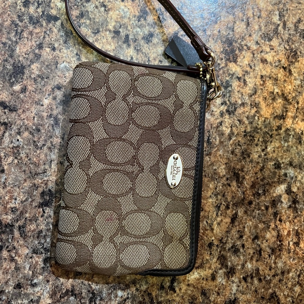 Coach wristlet